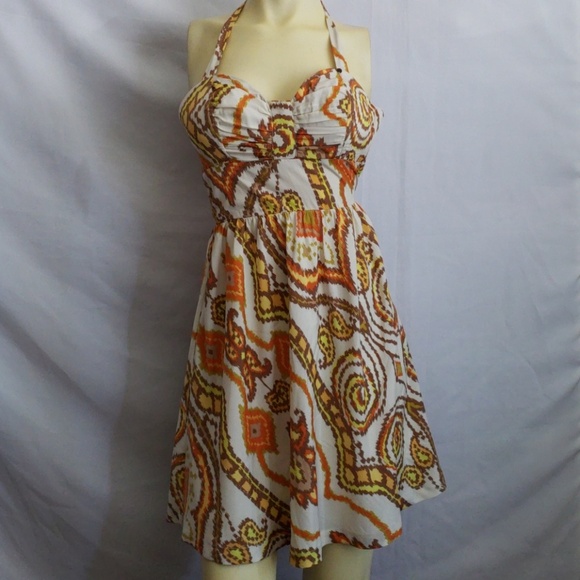 NEW GUESS MULTICOLOR DRESS SZ 2 - Picture 1 of 8
